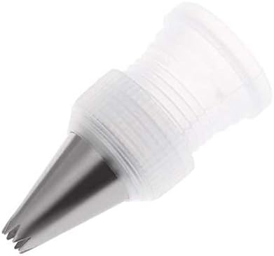 abgrow ; unique one enterprises Cakeware 12 Piece Cake Decorating Set Frosting Icing Piping Bag Tips with Steel nozzles. Reusable & Washable.