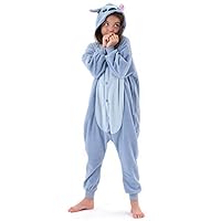 Beauty Shine Unisex Child Stitch Costume Halloween Cosplay Pajamas (105, Stitch)