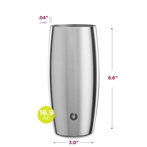 1 SNOWFOX+Insulated+Stainless+Stemless+Beer