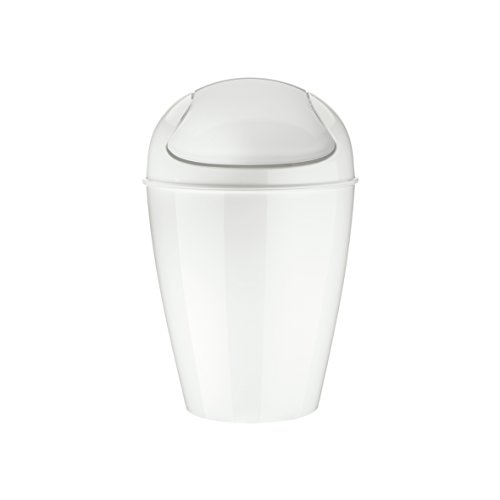 Koziol 5777525 DEL S Swing-Top 5 L Wastebasket