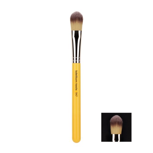 Bdellium Tools Studio Line Small Foundation Brush, Yellow