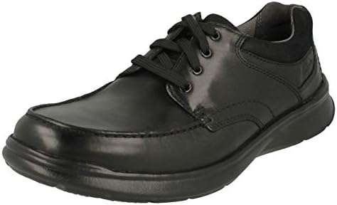 Clarks Owen Oxford‎ Shoes Men\'s Size 13D Black Pebbled Leather Comfort Lace Up Amazon.com | Clarks Men main image 2