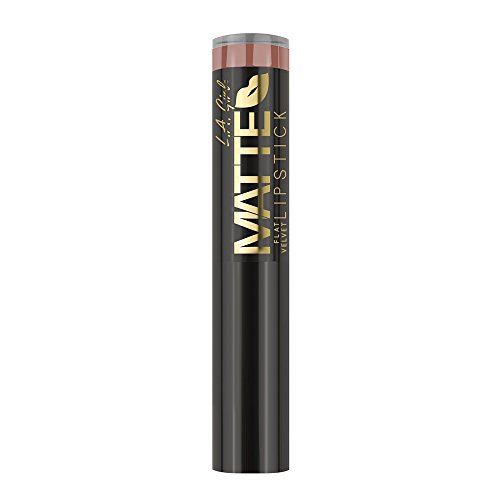 L.a. girl matte flat velvet lipstick, snuggle, 0.1 ounc…