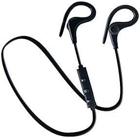 TOPLAY Bluetooth Headphones Runner Headset Sport Earphones with Mic and Lifetime Sweatproof Guarantee - Wireless Earbuds for Running (Black)