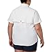 Columbia Women’s PFG Bahama Short Sleeve Shirt, White, Medium
