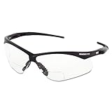 Jackson Safety 28627 V60 Nemesis RX Safety Eyewear, +2.5 Diopter Polycarb Anti-Scratch Lenses, Black