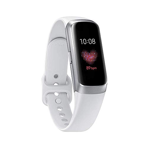 Samsung Galaxy Fit Silver (Bluetooth), SM-R370NZSAXAR – US Version with Warranty (Renewed)