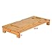 Bamboo Monitor Stand Riser,HolidayLife Sturdy Desk Organizer Laptop Stand, Office Computer Accessories Shelf Natural Container 23.6 x 11.8 x 3.3 inchesthumb 4