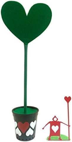 Heart Tree Playing Card Soldier Alice in Wonderland Decoration Mad Hatter Tea Party Centerpiece