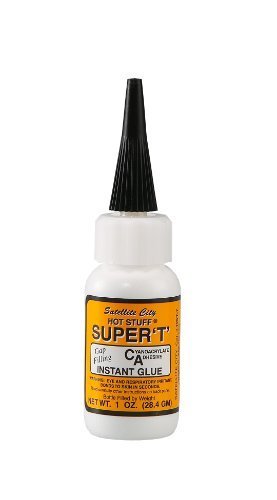 Satellite City Hot Stuff Super T Medium Instant CA Glue - 1oz HST-7 Inc