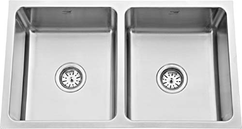 Price In India Silver Line Low Radius Double Bowl Stainless Steel 304 Grade Kitchen Sink 31 X 18 X 9 Silver Line Low Radius Double Bowl Stainless Steel 304 Grade Kitchen