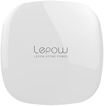 Lepow Portable Charger Power Bank 6000mAh Ultra Compact External Battery with High Speed Charging Technology for Apple iPad, iPhone, Samsung Galaxy and more (White)