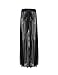 HaoDuoYi Womens Sexy Mesh Tulle Sheer High Waist Split Maxi Skirt
