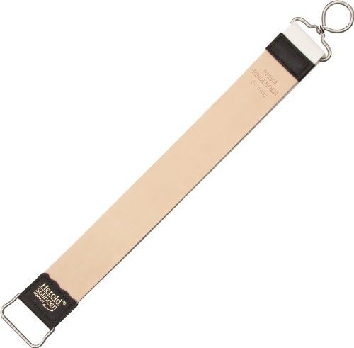 Herold Solingen Razor Strop,Nickel Plated Swivel And Handle,18in by Herold Solingen