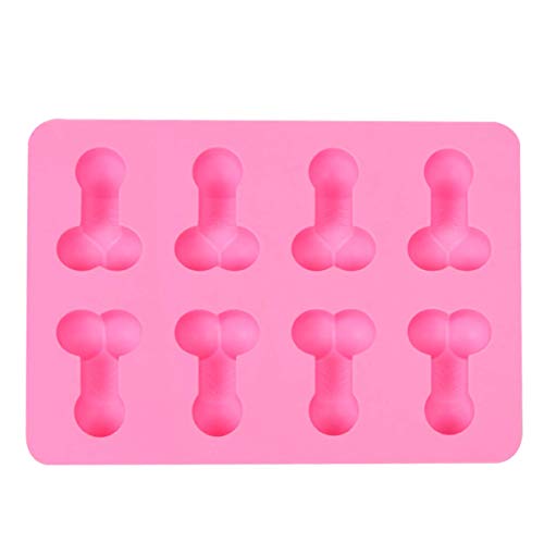 2 Pieces Gummy Candy Molds Silicone, Funny Nonstick Chocolate Candy, Ice Cube,Cake,Sugar Maker Novelty Cookie, Mould Tray for Whiskey Cocktails Party,Easy for Use in Oven Microwave Freezer Dish