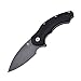 Kizer Cutlery Folding Pocket Knives Flipper Knife Liner Lock Black G10 Handles Tactical EDC Knife,Kizer Matt Degnan Roach V4477A1