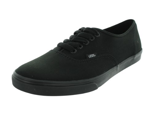 Vans WoVANS AUTHENTIC LO PRO SKATE SHOES 7 (BLACK/BLACK)
