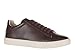 Armani Jeans men's shoes leather trainers sneakers bordeaux