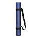 YOGA DESIGN LAB | The Combo Yoga Mat | 2-in-1 Mat+Towel | Eco Luxury | Ideal for Hot Yoga, Power, Bikram, Ashtanga, Sweat | Studio Quality | Includes Carrying Strap! (YDL-Geo-Blue, 3.5mm)