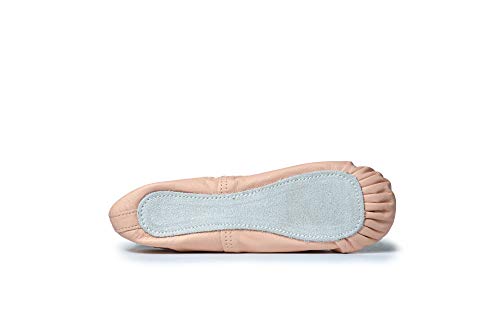 Child Economy Leather Full Sole Ballet Shoes T1000CPNK11.5M Pink 11.5 M US Little Kid