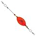 BOMBER Salt Water Paradise Popper Xtreme Jigs, Oval Orange