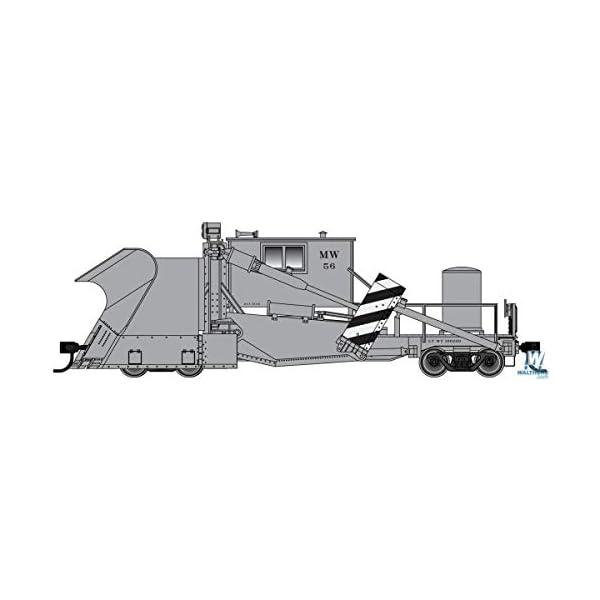Walthers Spur H0 - Jordan Spreader Schneepflug Maintenance-of-Way