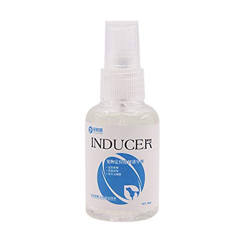 Huangou Training Aid Spray, Dog Potty Trainer, Pet Corrector Spray - Pet New Perfume Inducer Pet Spray Toilet Training Dog Positioning Defecation (White, 50ml)