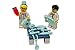 LEGO Doctor & Nurse with Medical Instruments and Bag - Custom Medicine MD, DO, RN Minifigure