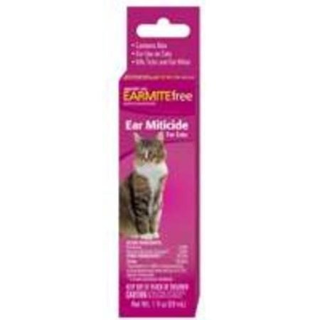 Sentryhc Earmite Free Ear Miticide for Cats