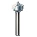 Point Router Bit, EnPoint Beadboard Router Bit with Tungsten Steel Blade Woodworking Carbide-Tipped 1/4