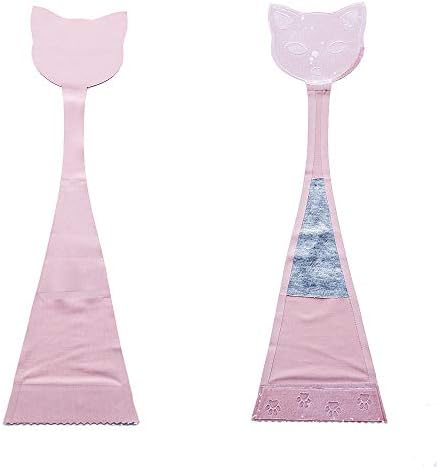 BELLEZIVA Women No More Panty Line Strapless Panties Cat Pattern Self Adhesive Underwear C-String
