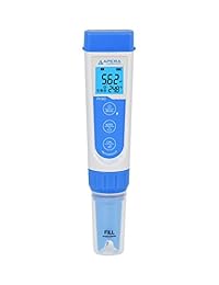 Apera Instruments AI311 PH60   Prueba de bolsillo de pH impermeable, sonda reemplazable, precisión de ±0,01 pH, rango de 2.00 16.00 pH, Paquete de 10