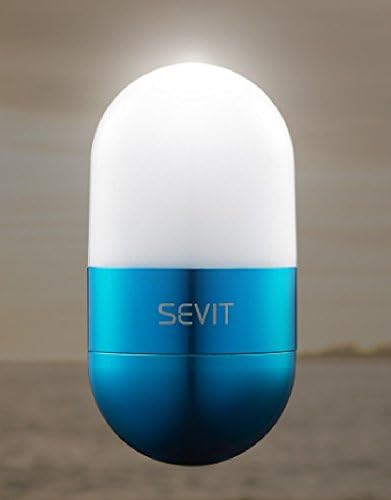 Sevit CAPSULE LED Light, Small &amp; Light Mood Lamp, Decoration of Portable Night Light 4 Color (Aqua)