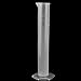 4pcs Measuring Cylinders, Jmkcoz Measurement Cylinder Plastic Graduated Cylinder Lab Test Tube 10ml, 25ml, 50ml, 100ml