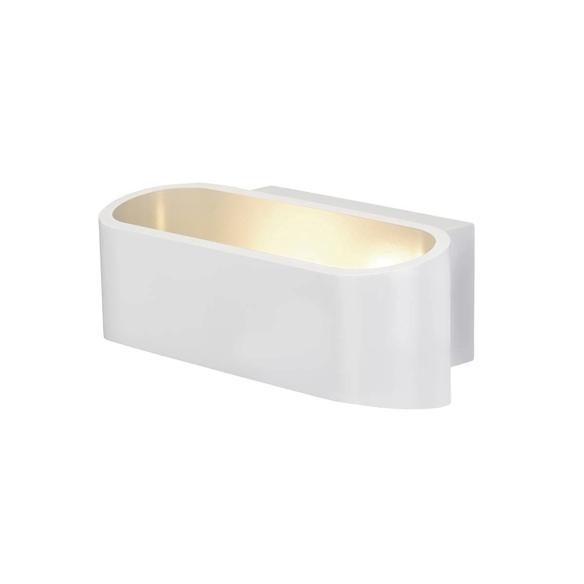 SLV Surface-Mounted Wall Light ASSO/Internal Wall Illumination, LED spot, Surface-Mounted Light, Wall-Mounted Light, Wall spot / 2000-3000K 12W 700lm White dimmable