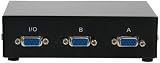 KÖNIG 2 Port VGA Switch Box 3x HD15 Female for 1 Monitor 2 Computers or vice view 2