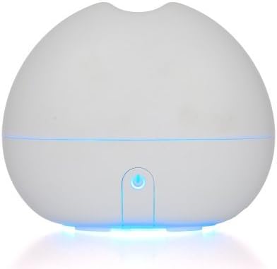 MadebyZen LUNA Aroma Diffuser - with striking blue mood light - Ultrasonic, Aromatherapy, Ioniser - White