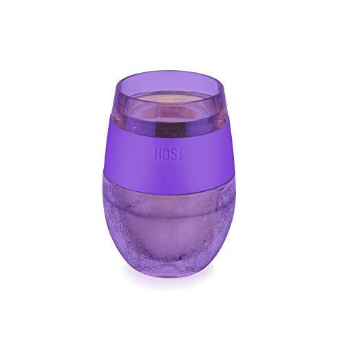 Host 7421 Wine Freeze Cooling Cup, One Size, Purple (Best Cooling Glass Brands)