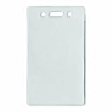ADVANTUS Proximity Badge Holder, Vertical, 2-3/8 x 4-3/8" Insert Size, Clear, 50 per Pack (75451)