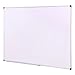 XBoard Magnetic Dry Erase Whiteboard 48 x 36 Inch, 4' x 3' Premium White Board for Wall with Marker Tray, Silver Aluminum Frame Presentation Board for Home Office Classroom