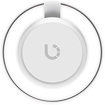 BEZALEL Qi-5 Wireless Charger Charging Pad Compatible with iPhone 11/11 Pro/11 Pro Max/XS/XR/XS Max/X/8 Plus Galaxy S20/S10/S9/S8 Note 10/9/8 LG Sony Pixel 3 XL [Sleep Friendly] No AC Adapter - White