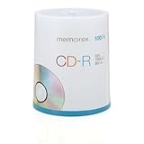 Memorex 700MB/80-Minute 52x CD-R Media 100-Pack