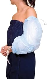 Acu-Life Waterproof Shower Sleeve for Casts & Bandages, Reusable, Blue view 3