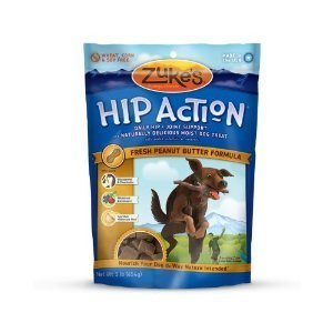 ZUKE’S HIP ACTION NATURAL DOG TREATS, PEANUT BUTTER, 1LB ( MULTI-PACK)
