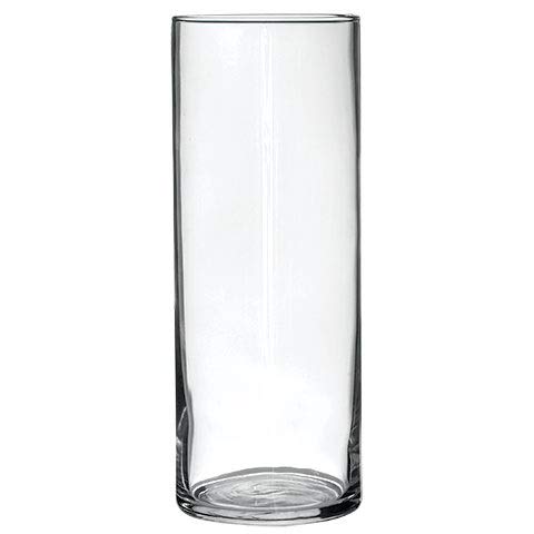 Amazon Com Cylinder Vase 9 Inch Clear Set Of 12 9 00 Home