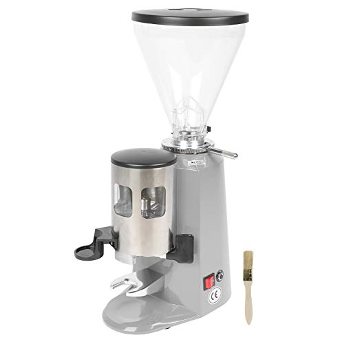 Gcgg Kaffeemühle Elektrische Kaffeemühle Bohnenschleiffräsmaschine Kaffeezubereitung Liefert 220V Silber