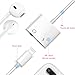 Headphone Adapter for iPhone Adapter 3.5mm Jack Charging Audio 2 in1 Jack Audio to 3.5mm Dongle Aux Splitter Converter Adaptor Cable Compatible with iPhone Xs Max XR X 8 7 Plus for iOS 10.3 or Higherthumb 3