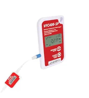 VFC400-SP Data Logger Kit with Smart Probe Technology - VFC Compliant and Includes 2-Year Certificate - Ideal for Temperature Monitoring