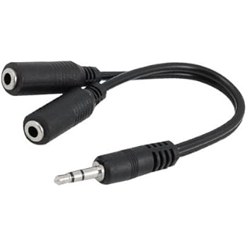 audio y connector Speaker Amazon.com: Audio Cable and for Splitter 3.5mm Y