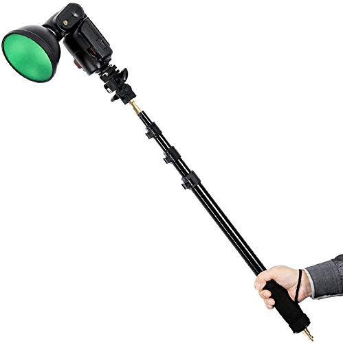 GODOX AD-S13 Stretchable Handheld Boom Pole Stick 21-63 inch 55-160cm with 1/4" Male Thread for V1 V860III V860II V350 TT685 TT350 TT600 AD200 AD200Pro AD180 AD360 etc (AD-S13 Boom Pole)